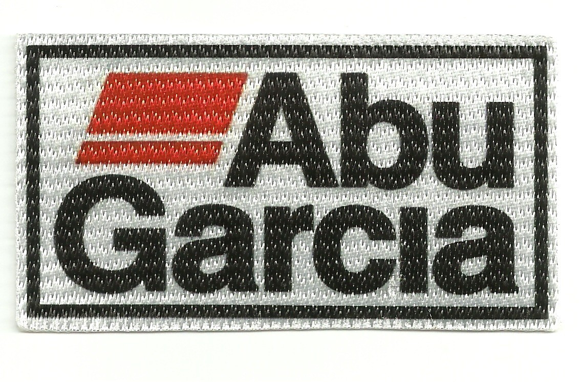 New Abu Garcia Logo Patch Emblem Clothes Cap Fishing Badge 7cm #J1