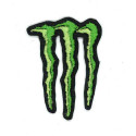 Embroidery patch MONSTER ENERGY 3cm x 4,5cm