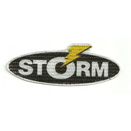 Textile patch STORM 9.5cm x 3.5cm