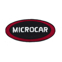 Embroidery patch MICROCAR 9cm x 4cm