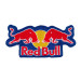 Patch embroidery RED BULL BLACK letras 25cm x 7,5cm