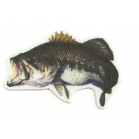 Textile patch FISH 1 8cm x 5cm