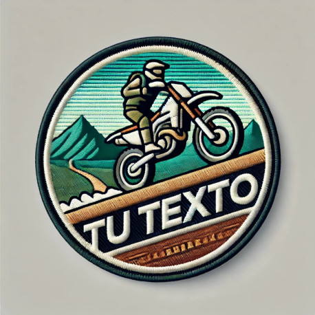 Patch embroidery ENDURO TEXT 8,5cm