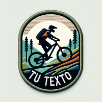 Patch embroidery ENDURO 2 TEXT 8,5cm