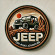 Parche bordado JEEP 8,5cm