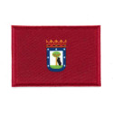 Parche bordado y textil BANDERA CIUDAD DE MADRID 7CM X 5CM