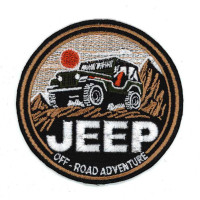 Parche bordado JEEP 8,5cm