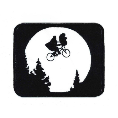 Parche bordado E.T 9cm x 7,5cm