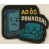 Embroidery patch ADÍOS PRIVACIDAD 9cm x 6cm