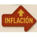 Parche bordado AINFLACIÓN 9cm x 4cm