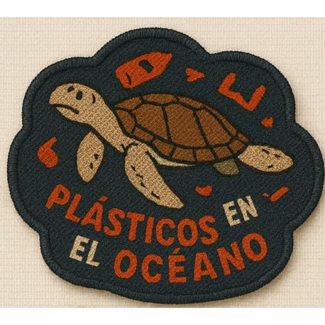 Embroidery patch TODO RECICLADO 8cm 