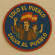 Parche bordado SOLO EL PUEBLO SALVA AL PUEBLO 8cm