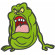 Parche BORDADO ECTOPLASMA SLIME 8,5cm x 8,5cm. Cazafantasmas Ghostbusters