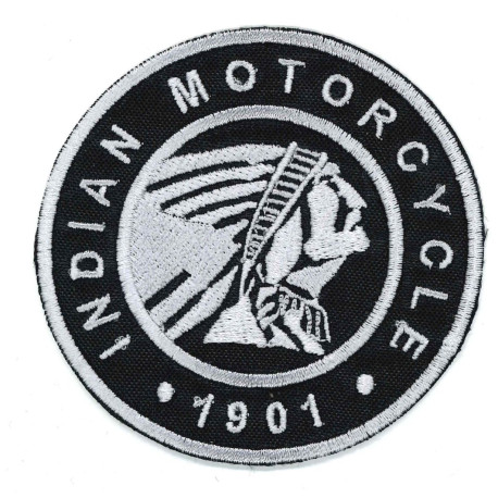 Embroidery patch INDIAN MOTORCYCLE 8cm