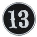 Embroidery patch 13 8cm