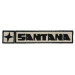 Embroidery patch SANTANA 11cm x 2cm