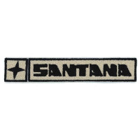 Embroidery patch SANTANA 11cm x 2cm