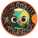 embroidery patch LOS MUNDO 9cm