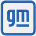 Parche bordado GM General Motors 7cm x 7cm