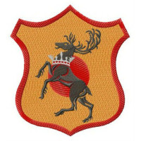embroidery patch GAME OF THRONES Baratheon 9m x 10cm