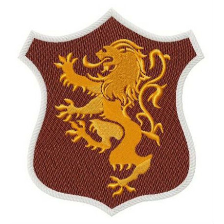 Parche bordado GAME OF THRONES Lannister (JUEGO DE TRONOS) 9m x 10cm