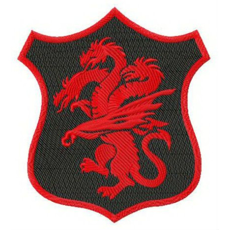 embroidery patch GAME OF THRONES Targaryen 9m x 10cm