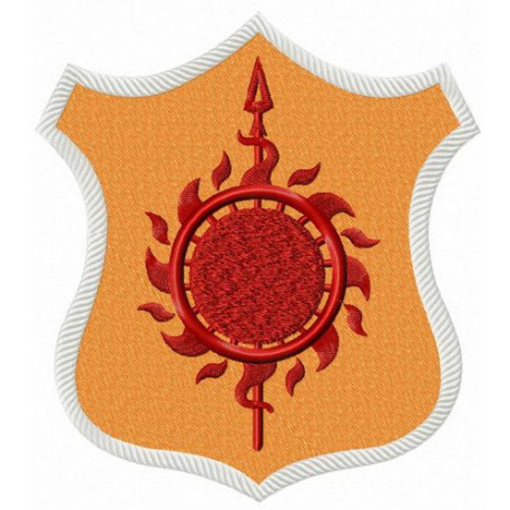 Parche bordado GAME OF THRONES Martell (JUEGO DE TRONOS) 9m x 10cm