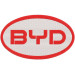 Parche bordado BYD 10cm x 6cm