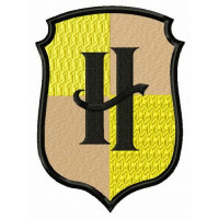 Embroidery patchHarry Potter Hufflepuff 6,2cm x 9cm