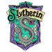Parche bordado Harry Potter Sly Therin 8,1cm x 10cm