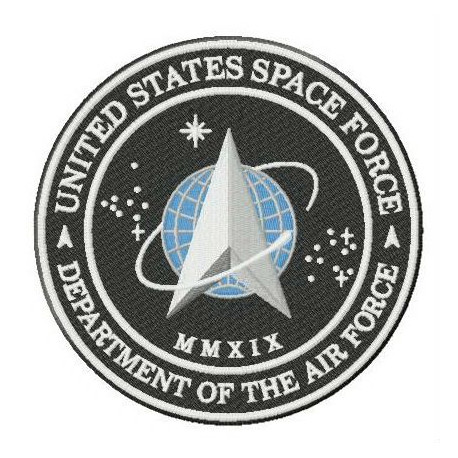 Embroidery patch United States Space Force 10cm