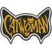 Embroidery patch Catwoman vintage 10cm x 7cm