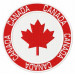 Parche bordado Canada 8cm