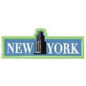 Parche bordado Nueva York 12cm x 4,5cm