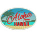 Parche bordado Hawaii 10cm x 6cm