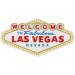 embroidery patch Las Vegas 14cm x 7cm