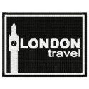 embroidery patch London 7,5cm x 6cm