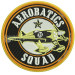 Parche bordado Aerobatics 10cm