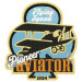 Embroidery patch Pioneer Aviator 9cm x 10cm