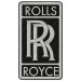 Patch embroidery Rolls Royce 5,5cm x 10cm