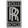 Patch embroidery Rolls Royce 5,5cm x 10cm