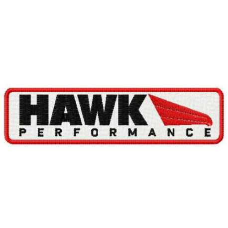 Parche bordado Hawk Performance 10cm x 2,6cm