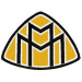 Patch embroidery Maybach 7,5cm x 5,5cm