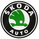 Parche bordado Skoda 8cm