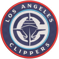 embroidery patch Los Angeles Clippers 8cm 