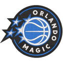embroidery patch Orlando Magic 8cm 