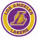 embroidery patch Los Angeles Lakers 8cm 