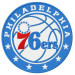 Parche bordado Philadelphia 76ers 8cm