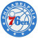Parche bordado Philadelphia 76ers 8cm