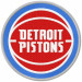 embroidery patch Detroit Pistons 8cm